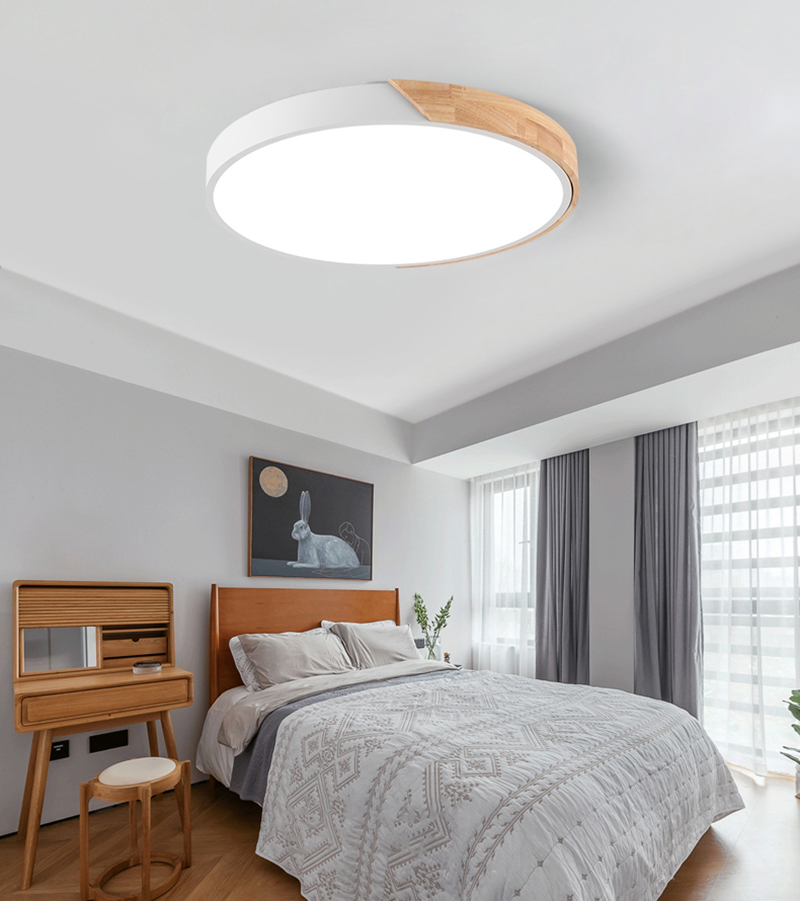 Dimmbar 36W LED Deckenleuchte Deckenlampe Schlafzimmer Panel Küche Büro Lampe * 